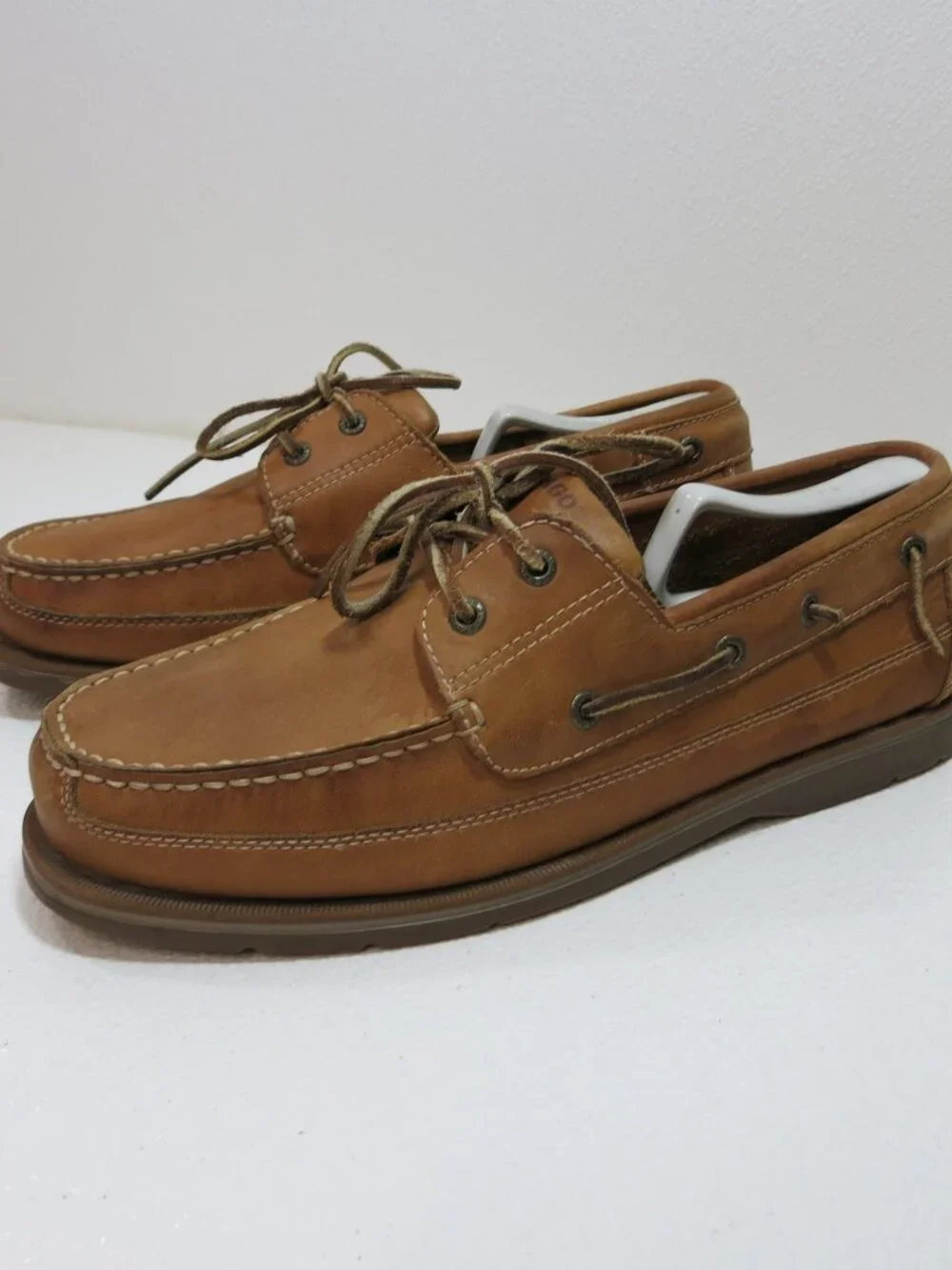 Sebago Oil Tanned Leather Footwear Casual Comfort Boat Deck Shoes 4 Repair 10.5